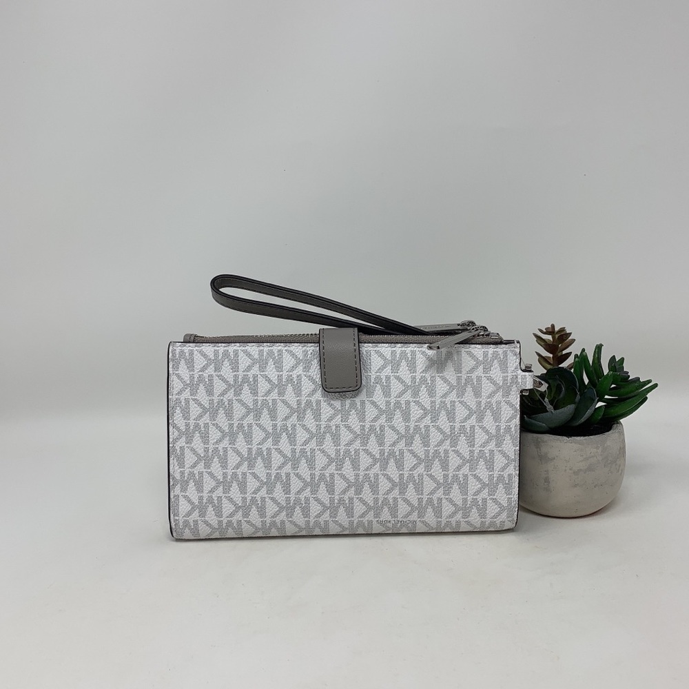 Michael Kors JST Large Double Zip Wristlet - Picture 3 of 8
